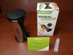 Kitchen Active Spiral Slicer With Free Cleaning Brush Green #1163. Fixed Price $7.00.