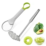 Yvreolp Avocado Slicer,stainless Steel Tool And Black. Fixed Price $22.96.