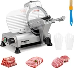 Rovsun Commercial Electric Meat Slicer Machine, 10" Food Cutter Deli Cheese 240W. Fixed Price $219.77.