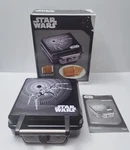 Star Wars 4-WAFFLE Maker, Black With X-wing Graphic, Disney (LSW-281CN). Fixed Price $29.95.