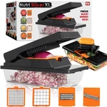 Nutrislicer Xl Vegetable Chopper With Container, 2 1 Mandoline Vege.... Fixed Price $21.23.