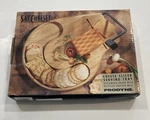 New Vintage Cheese Board Beechwood Wire Slicer 1995 Charcuterie Prodyne Tray. Fixed Price $19.99.