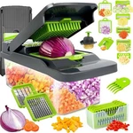 15-IN-1 Vegetable Fruit Chopper Cutter Food Onion Veggie Dicer Slicer Kitchen. Fixed Price $16.23.