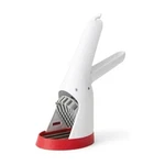Chef'n Hand-held Slicer Strawberry Slicester, Updated Design, Cherry/meringue (1. Fixed Price $25.47.