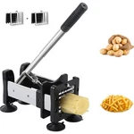 Redhoney French Fry Cutter Stainless Steel Potato With 1/2" And Black. Fixed Price $65.99.
