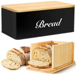 Rytoxilo Bread Slicer With Box, Black Storage Container For Kitch.... Fixed Price $101.81.