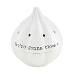 Circa Ceramic Garlic Keeper Kitchen Storage Jar Vintage Style. Fixed Price $13.99.