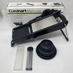 New Cuisinart Food Mandoline Slicer Stainless Steel Precision CTG-00-MAN01 Read. Fixed Price $19.95.