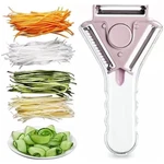 3IN1 Stainless Steel Rotary Peeler Multi Cutter Vegetable Fruit Kitchen Tool. Fixed Price $7.99.