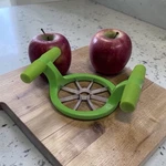 Mainstays Original 8-WEDGE Stainless Steel Apple Slicer And Corer-green. Fixed Price $8.07.