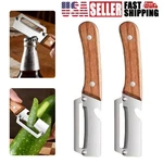 2PCS Multifunctional Vegetable Peeler Stainless Steel Blade Handle Bottle Opener. Fixed Price $12.87.