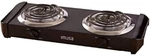 Imusa GAU-80306 Electric Double Burner 1500-WATTS , Black. Fixed Price $21.99.