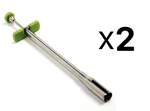 Norpro Stainless Steel Stuffer With Comfort Grips 5 Inches (2-PACK). Fixed Price $20.72.
