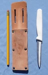 Crestware German Steel X50CRMOV15 Nsf KN02 P94843 Paring/utility Knife W/sheath. Fixed Price $14.99.