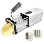 Electric French Fry Cutter, Stainless Steel With 1/2 & 3/8 .... Fixed Price $143.72.