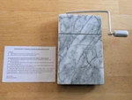 Kitchen-rite Genuine Marble Cheese Board With Slicer Includes 2 Spare Wires Nib. Fixed Price $14.40.
