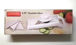 Cook Pro #648 6PC Mandolin Slicer - New Old Stock. Fixed Price $20.00.