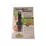 Hamilton Beach 3-IN-1 Spiralizer 2 Speed Electric Slicer 59998 Brand New. Fixed Price $19.99.