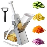 Supmakin Safe Mandoline For Kitchen, M, (slicer & Chopper) Gray. Fixed Price $64.77.