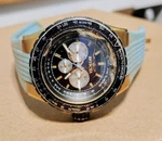 Invicta Aviator Skyshock Men's Watch Gold (39312) - Black/silver Case "as Is". Fixed Price $20.99.