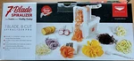 Paderno 7-BLADE 8-CUT Spiralizer Pro Countertop White. Fixed Price $9.99.