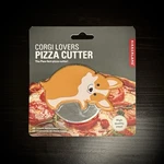 New Corgi Lovers Pizza Cutter Kikkerland Design 2.75" Stainless Steel Blade. Fixed Price $10.00.