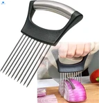Stainless Steel For Slicing,onion Slicer Holder,onion Black. Fixed Price $8.91.