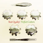Pink Cutter & White Acrylic Gel Nail Q-french Q-buffers Product Tool. Fixed Price $14.95.