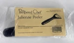 Julienne Peeler Pampered Chef #1115 Serrated With Cover Retired. Fixed Price $23.50.
