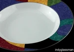 Mikasa California Currents M5101 Rimmed Soup & Salad Bowl Unused (9 Left). Fixed Price $11.96.