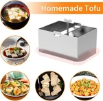 Tofu Stainless Steel SUS304 Paneer Maker Presser Towel Drip Tray Fast Firm. Fixed Price $21.99.