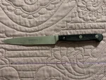 Hoffritz Top The Line Ice Tempered Stainless 4.75" Blade Paring Knife Germany. Fixed Price $14.87.