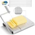 Stainless Steel Cheese Slicer With 10 Replacement Wires, Metal Cutter And. Fixed Price $27.63.