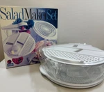 Nos Vintage 1998 America Cooks 12 Piece Salad Maker Style #85282 White. Fixed Price $25.72.