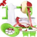Apple Peeler, 8 Wedges Slicer Corer, Stainless Steel Blades,. Fixed Price $23.66.