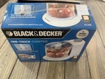 Black+decker HC306 One-touch Electric Food Chopper Mini Processor New. Fixed Price $29.99.