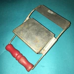 Vintage Art Deco Detroit Usa 20S 30S Red Wood Handle Cheese Slicer Cutter. Fixed Price $8.80.
