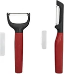 Kitchenaid Universal Y And Euro Peeler Set, 2 Piece, Empire Red. Fixed Price $27.99.