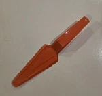 Vintage Tupperware Pie Server Slicer Orange Serrated Edge 1228-2. Fixed Price $7.97.