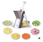 Safe Mandoline Slicer 5 1 Vegetable Chopper Food Potato Cutter, Strips Jul.... Fixed Price $25.99.