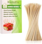 200 Pcs Bamboo Skewers, 6 Inch Food Sticks For Appetizers, Fruit, Grilling Kebab. Fixed Price $8.99.