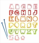 Cutezcute Bento Ham Cheese Carrot Cutter Letters 28-PIECE. Fixed Price $20.96.