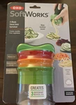 Oxo Softworks 3 Blade Hand Held Spiralizer, Vegetable Noodles. New In Package. Fixed Price $15.99.