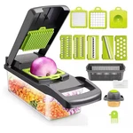 14IN1 Vegetable Grater Slicer Dicer Potato Cutter Kitchen Gadget Tools Set. Fixed Price $22.70.