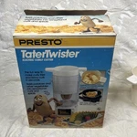 Presto Tater Twister Electric Curly Cutter #02930 Original Box-vintage. Fixed Price $34.56.