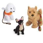 American Girl Julie Dog-walking Set Poodle Terrier Chihuahua No Doll. Fixed Price $53.99.
