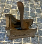 Vtg Bloomfield French Fry Cutter Cast Iron Made In Chicago Ill. Fixed Price $74.99.