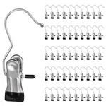 Dimeho 100 Pcs Boot Hangers Clips, Laundry Hook Hanging Stainless Steel Porta.... Fixed Price $27.65.