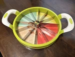 Mannice Large Watermelon Fruit Slicer Cutter Stainless-steel/ Silicone. Fixed Price $20.00.
