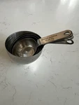Professional Measuring Cups Stainless Steel Set 4 Metal. Fixed Price $49.99.